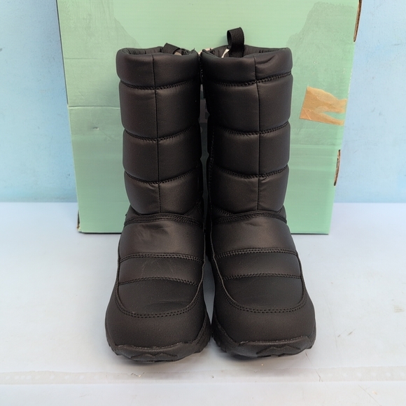 Magellan Outdoors Adults Snow II Waterproof Unisex Boots Size M6 W7 Black 167783 main image 6